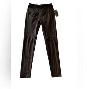 Lysse sunnie faux sueded brown legging NWT small